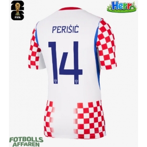 Kroatien Ivan Perisic #14 Hemmatröja VM 2026 Kortärmad